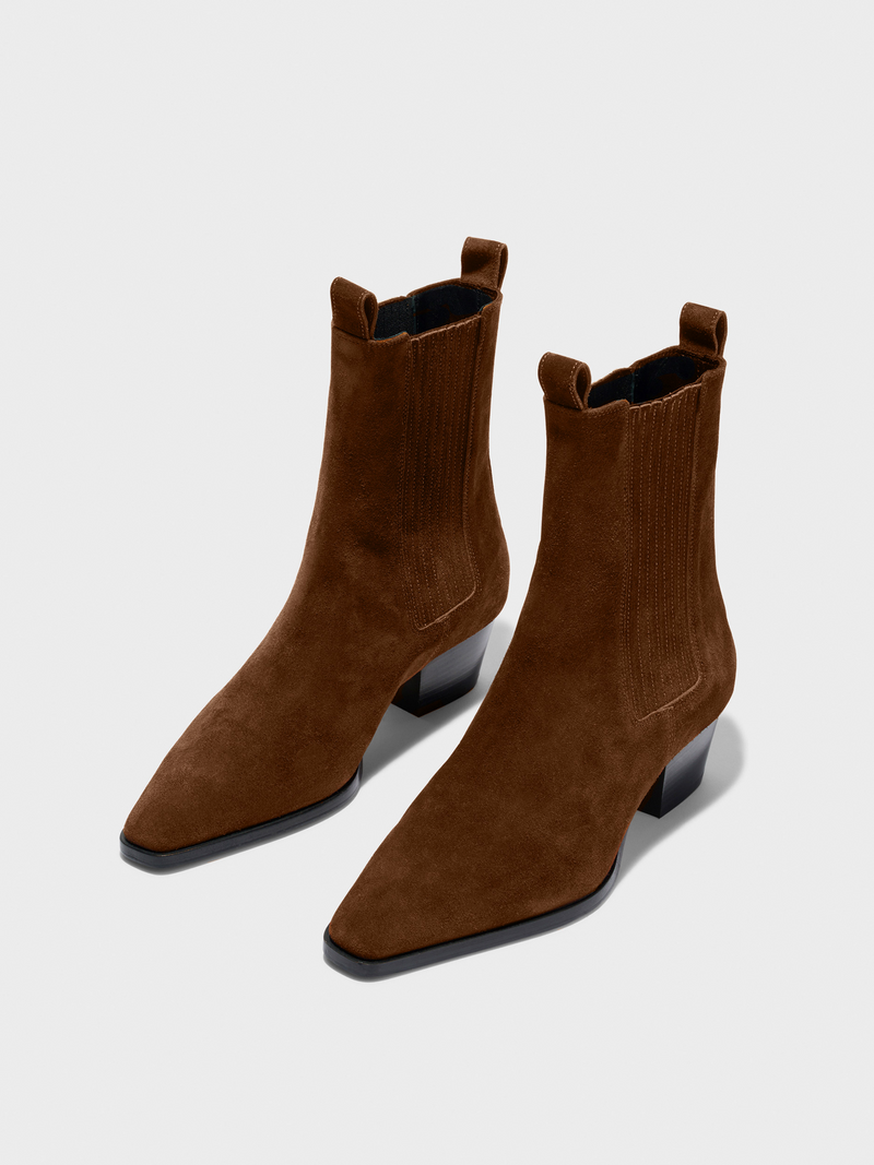 Agata Suede Ankle Boots