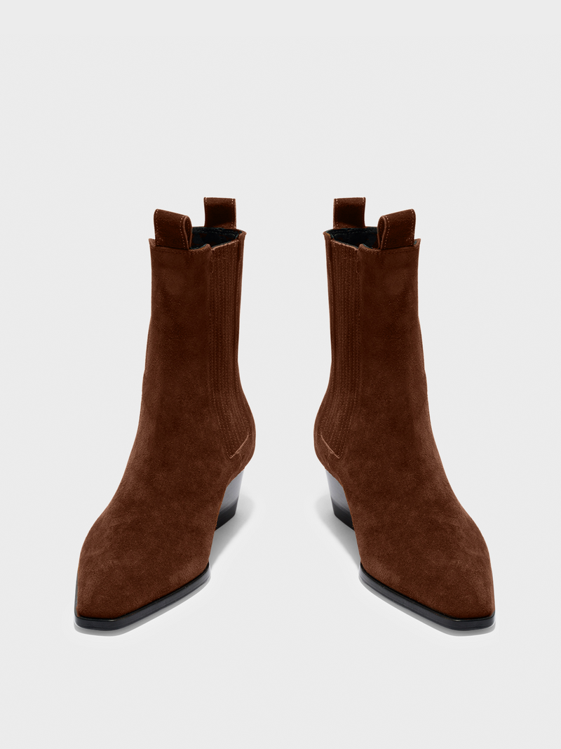 Agata Suede Ankle Boots
