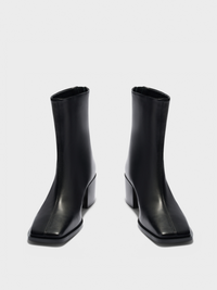 Amina Leather Ankle Boots