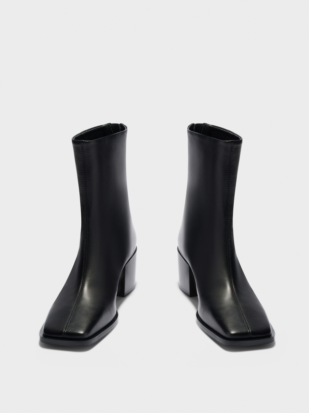 Amina Leather Ankle Boots