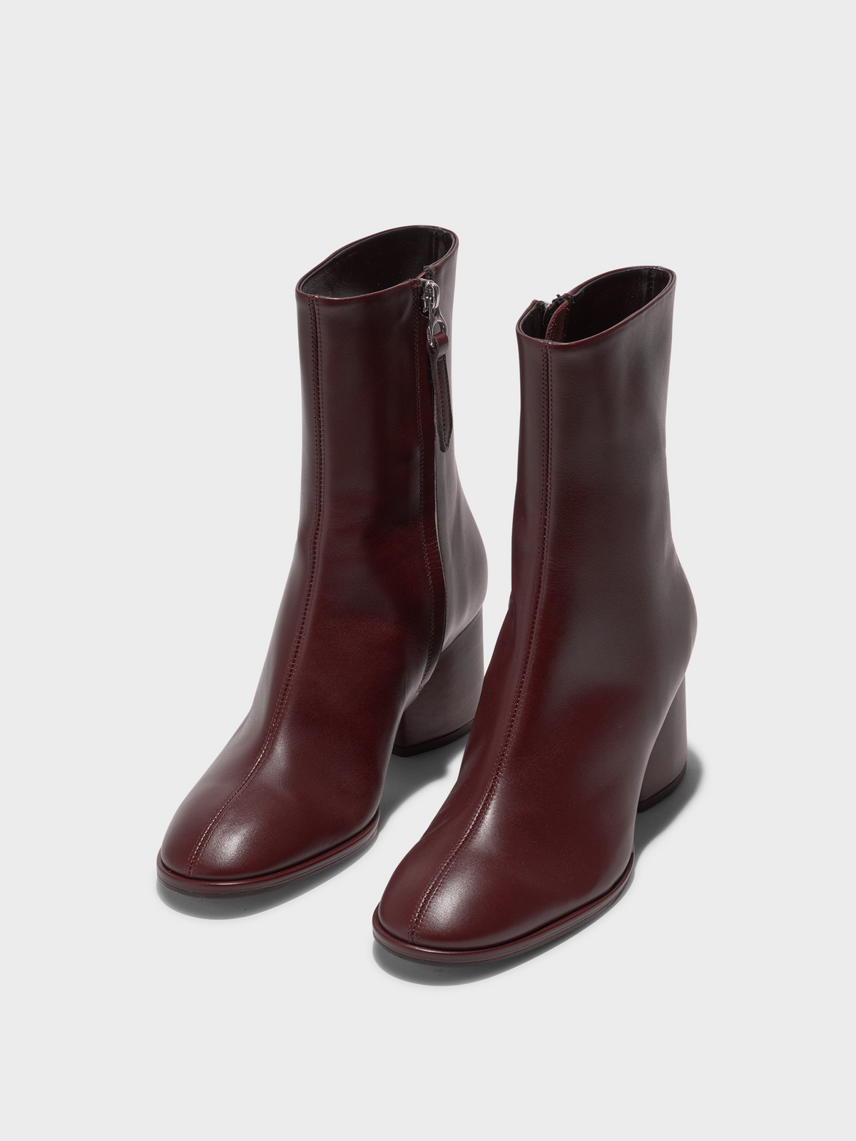 Ayla Leather Ankle Boots