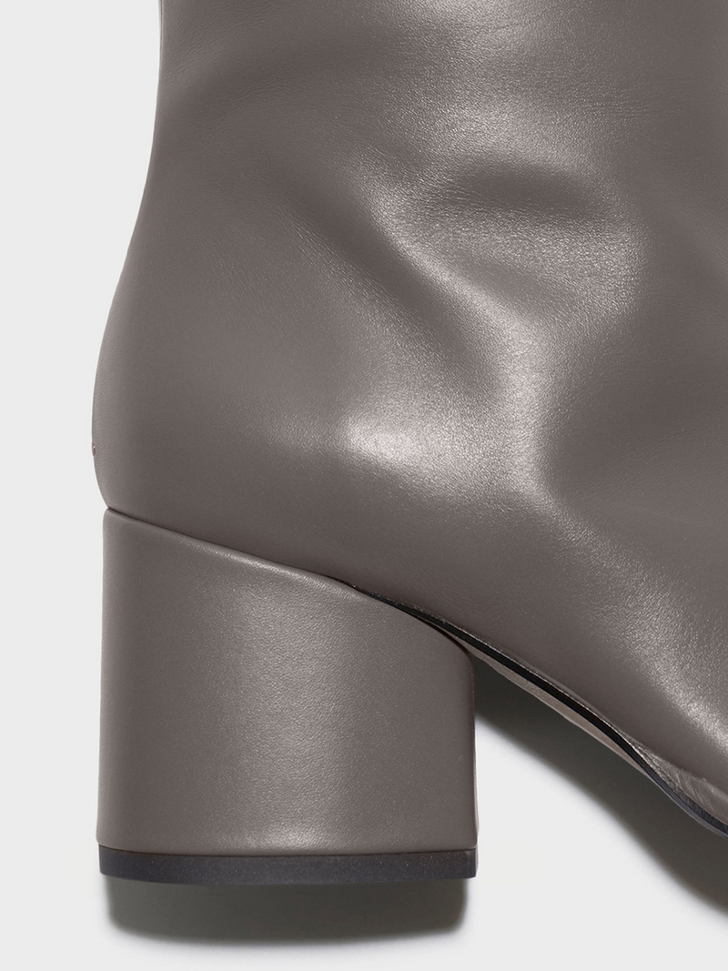 Ayla Leather Ankle Boots