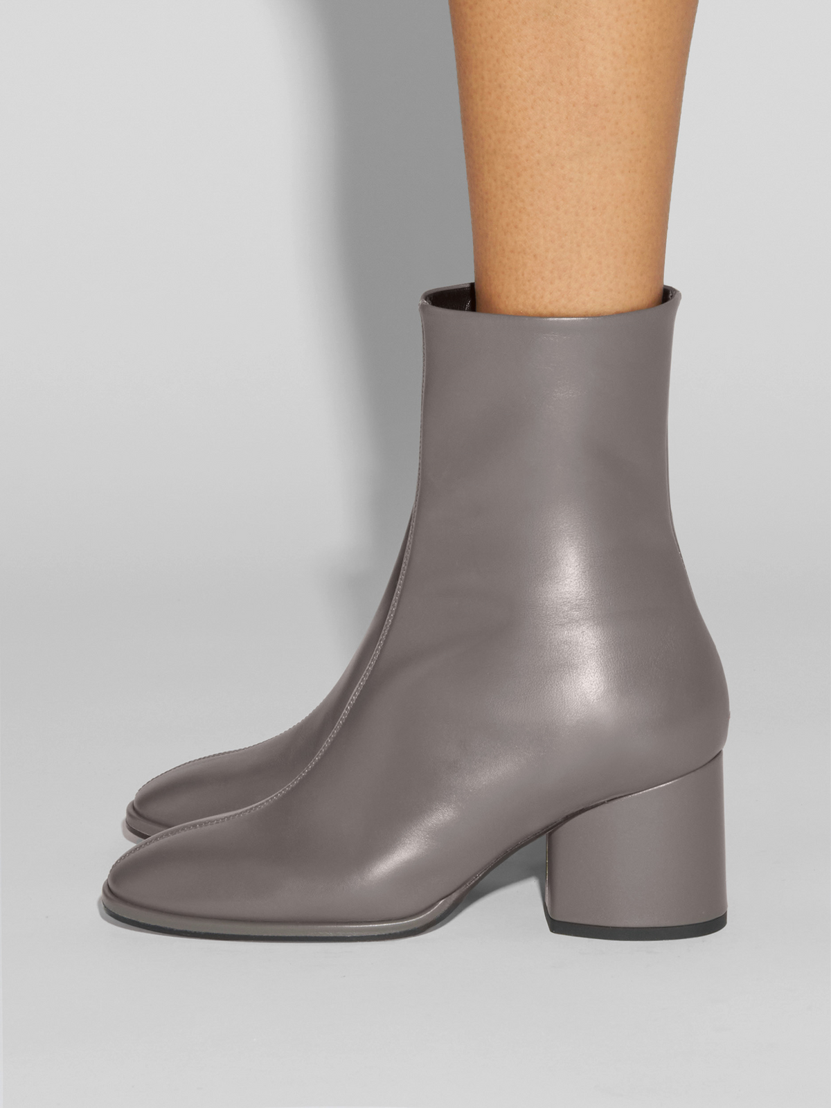 Ayla Leather Ankle Boots