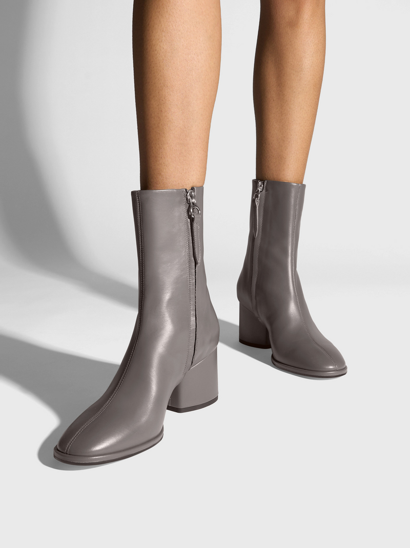 Ayla Leather Ankle Boots