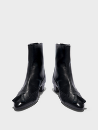 Betsy Tassel Ankle Boots