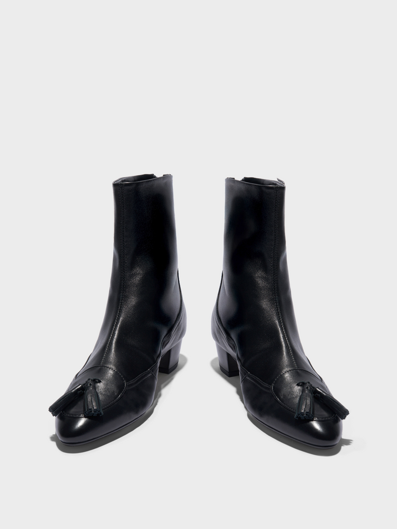 Betsy Tassel Ankle Boots