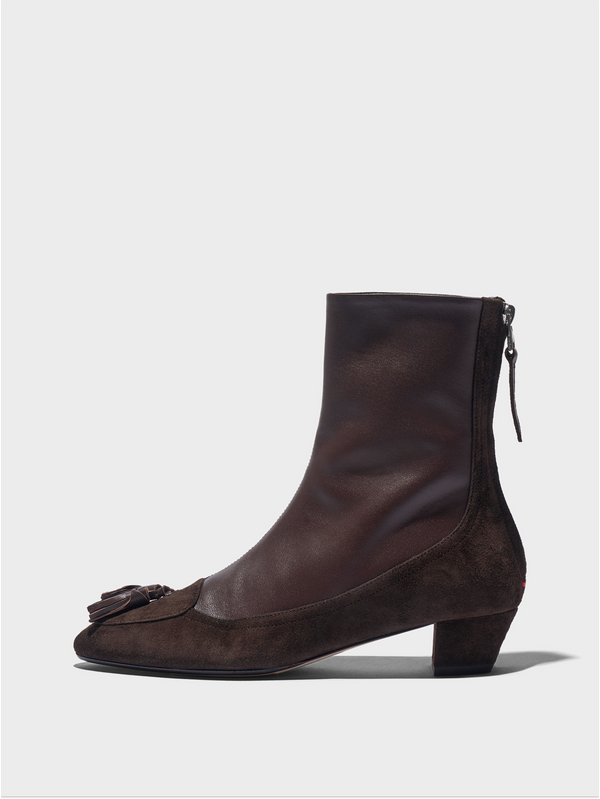 Betsy Tassel Ankle Boots