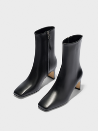 Billie Square-Toe Ankle Boots