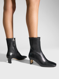 Billie Square-Toe Ankle Boots