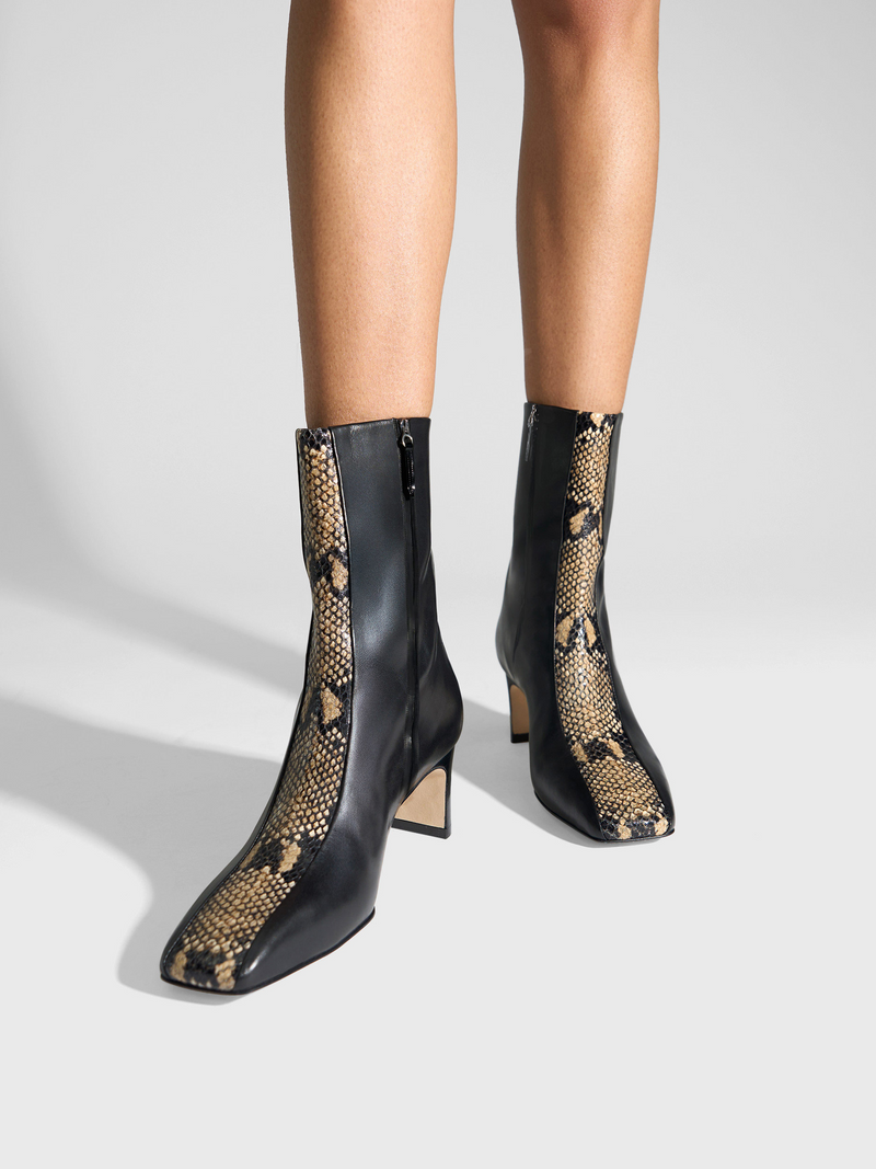 Billie Square-Toe Ankle Boots