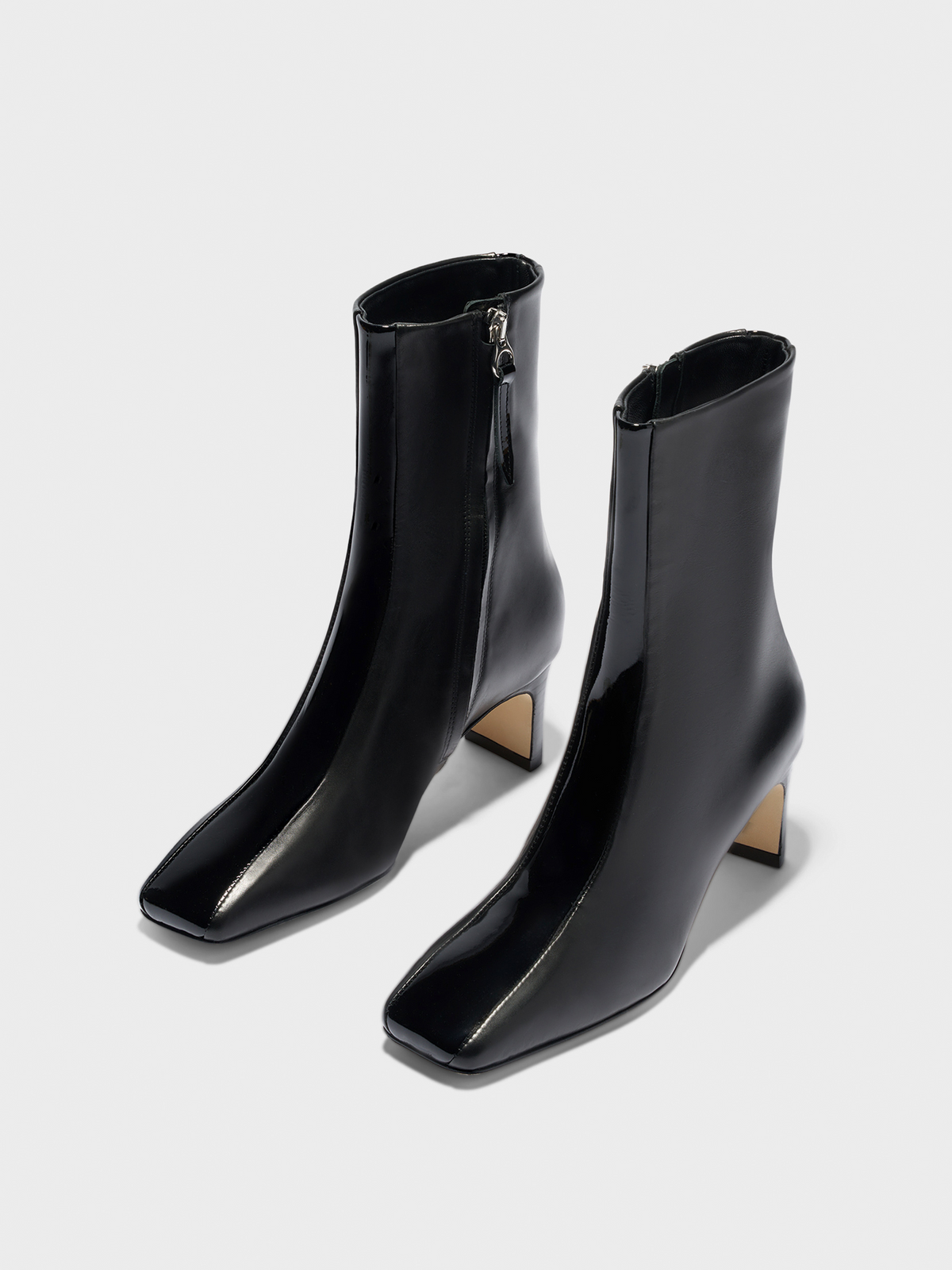 Billie Square-Toe Ankle Boots