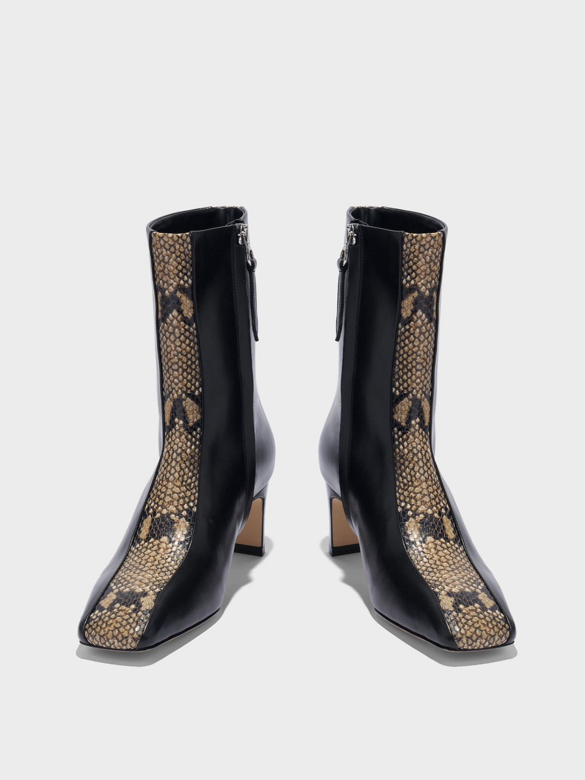 Billie Square-Toe Ankle Boots