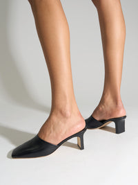 Blithe Square-Toe Mules