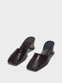 Blithe Square-Toe Mules