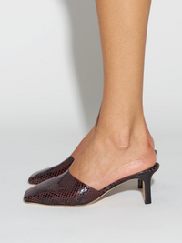 Blithe Square-Toe Mules