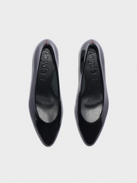 Corinne Patent Leather Pumps