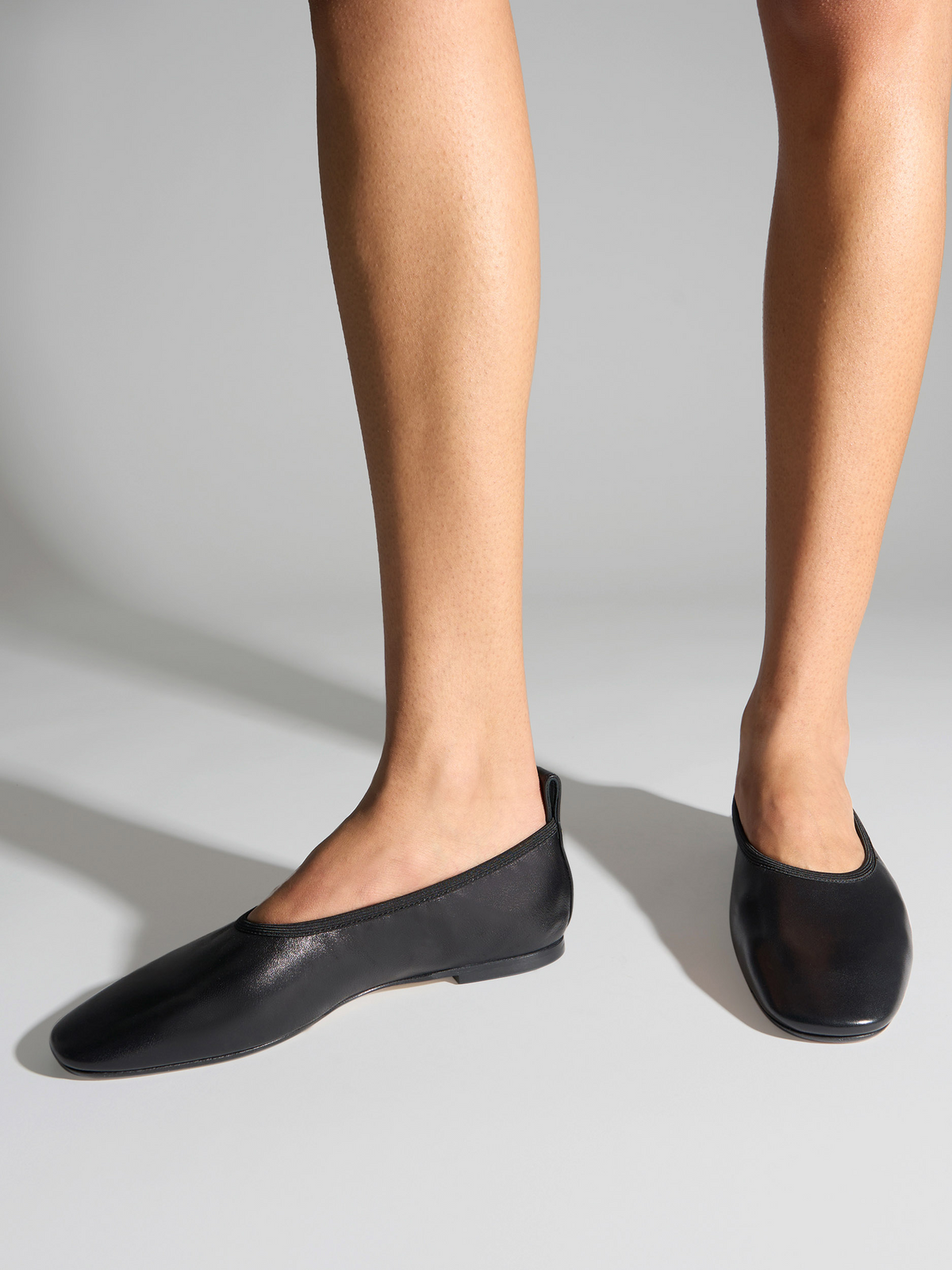 Dex Leather Flats