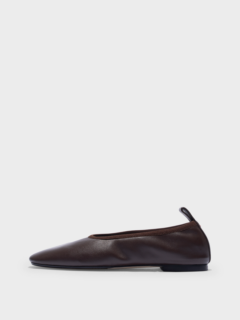 Dex Leather Flats