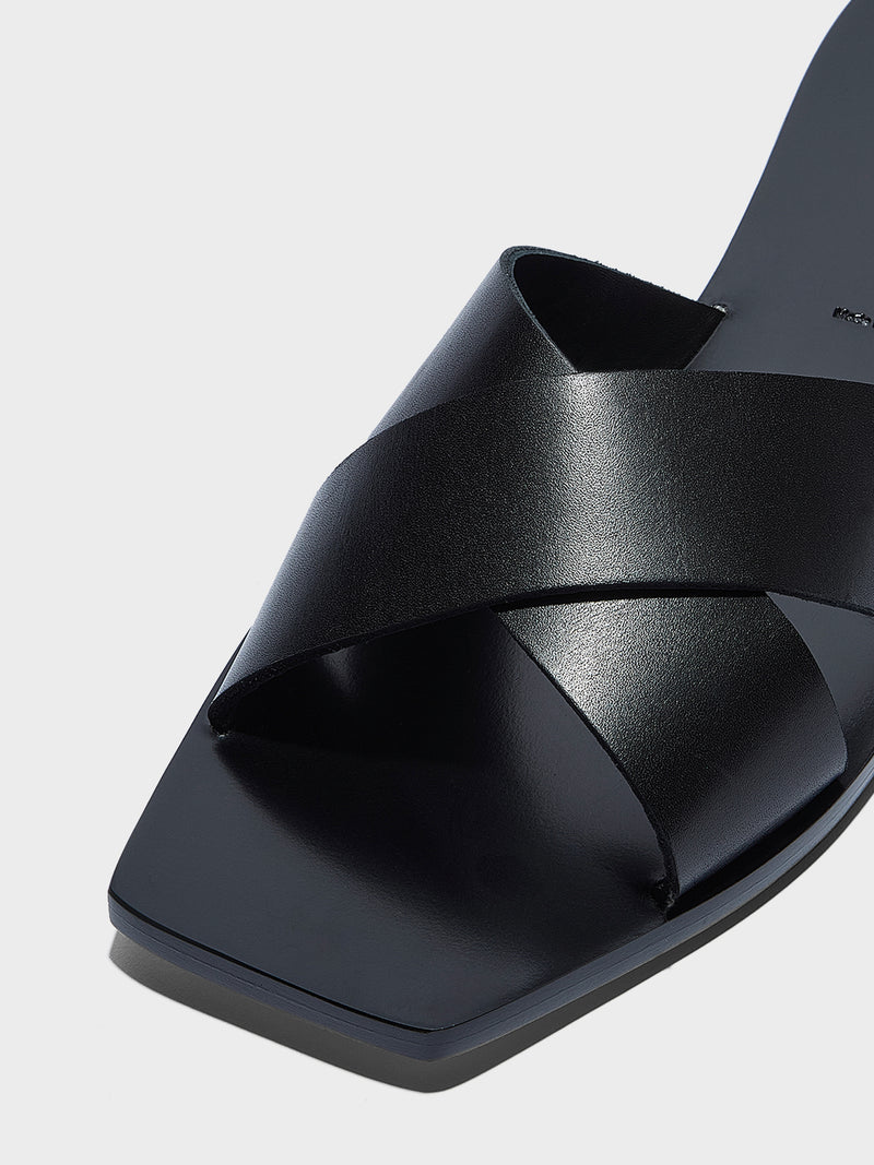 Faye Leather Sandals