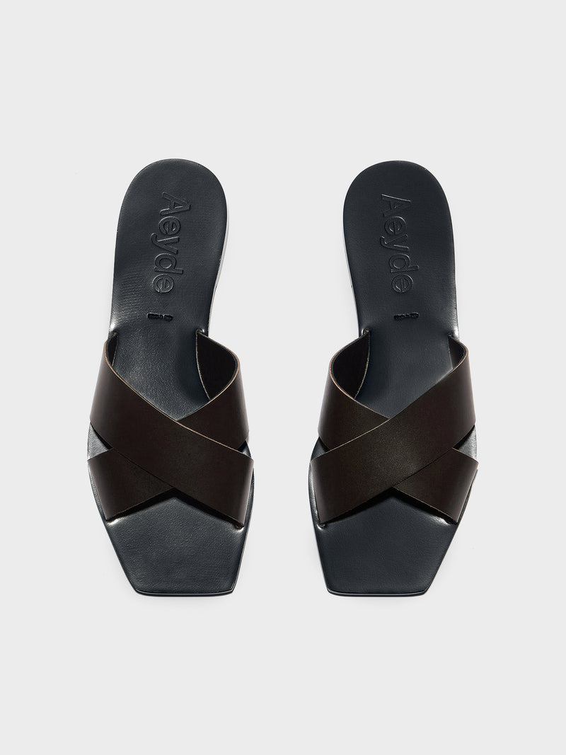 Faye Leather Sandals