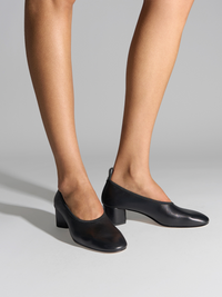 Gemma Round-Toe Pumps