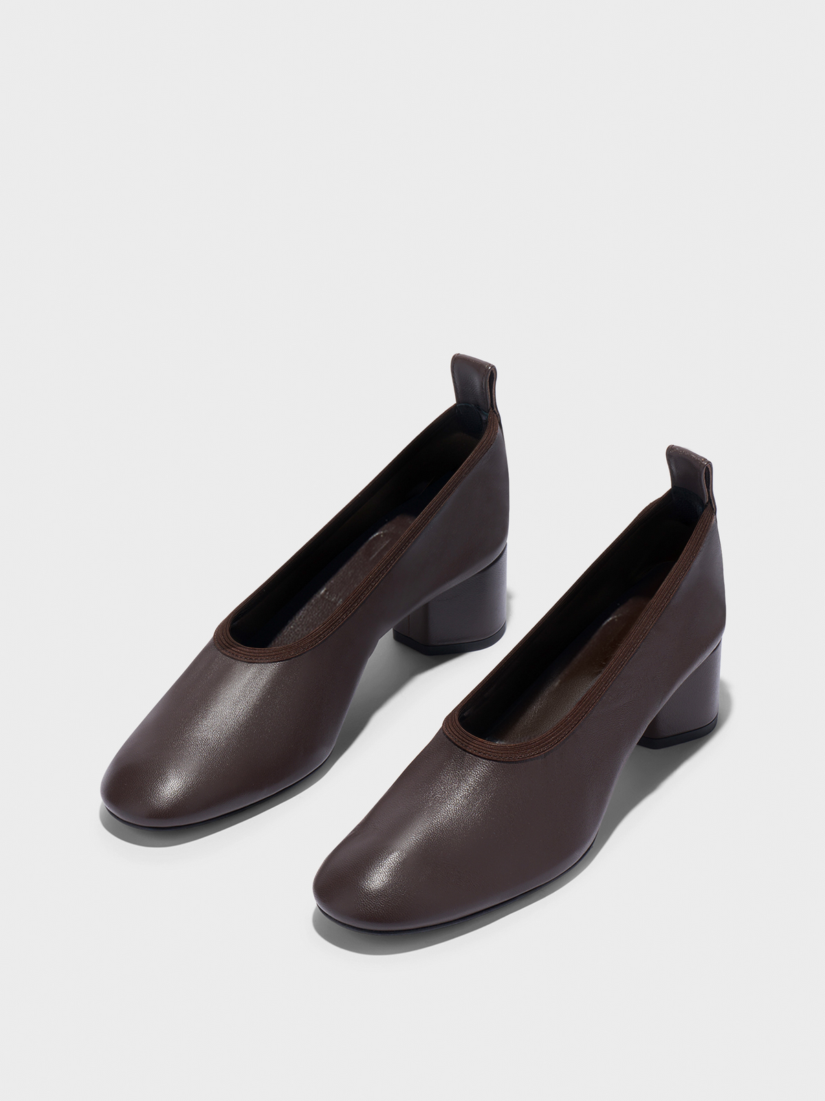 Gemma Round-Toe Pumps
