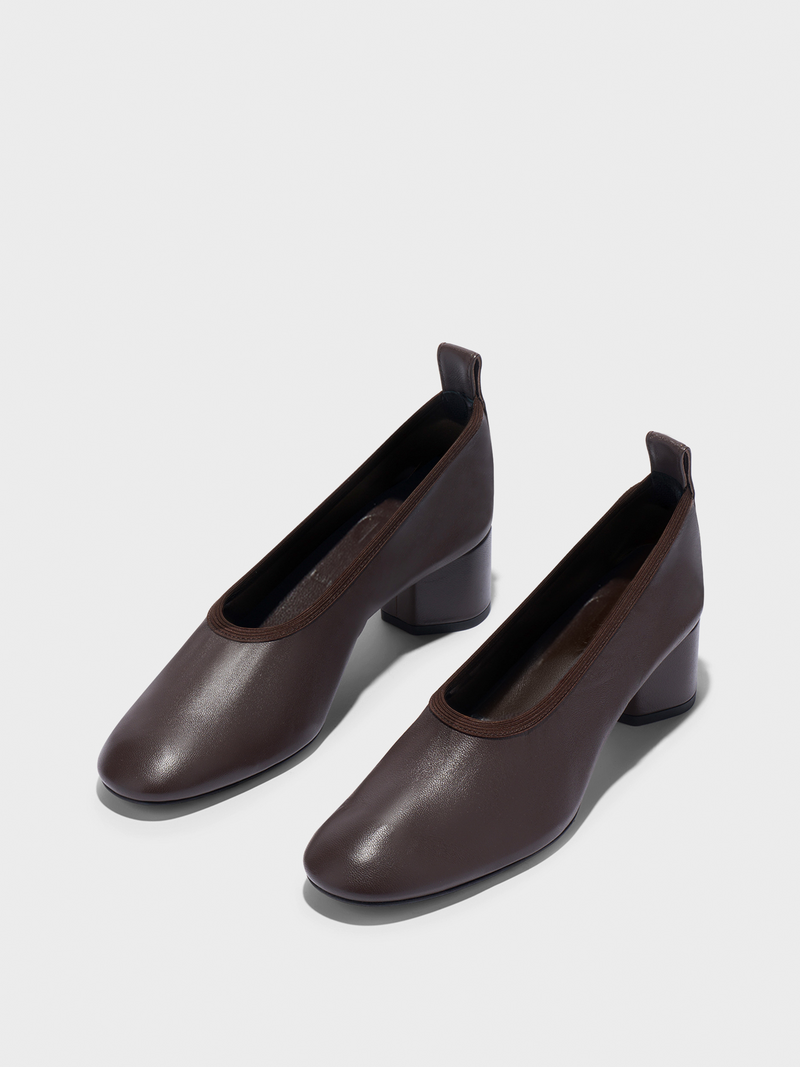 Gemma Round-Toe Pumps