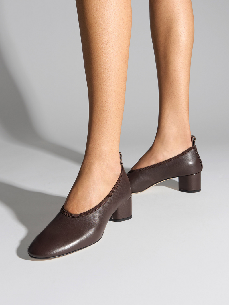 Gemma Round-Toe Pumps