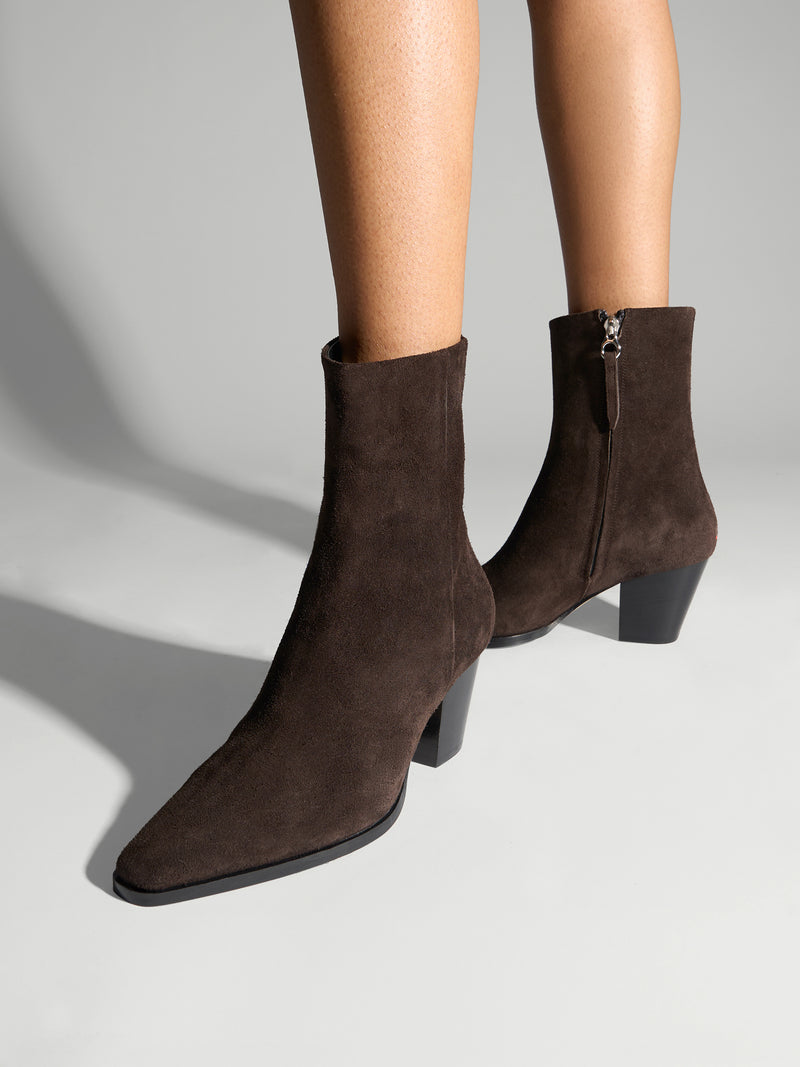 Hedvig Cowboy Ankle Boots