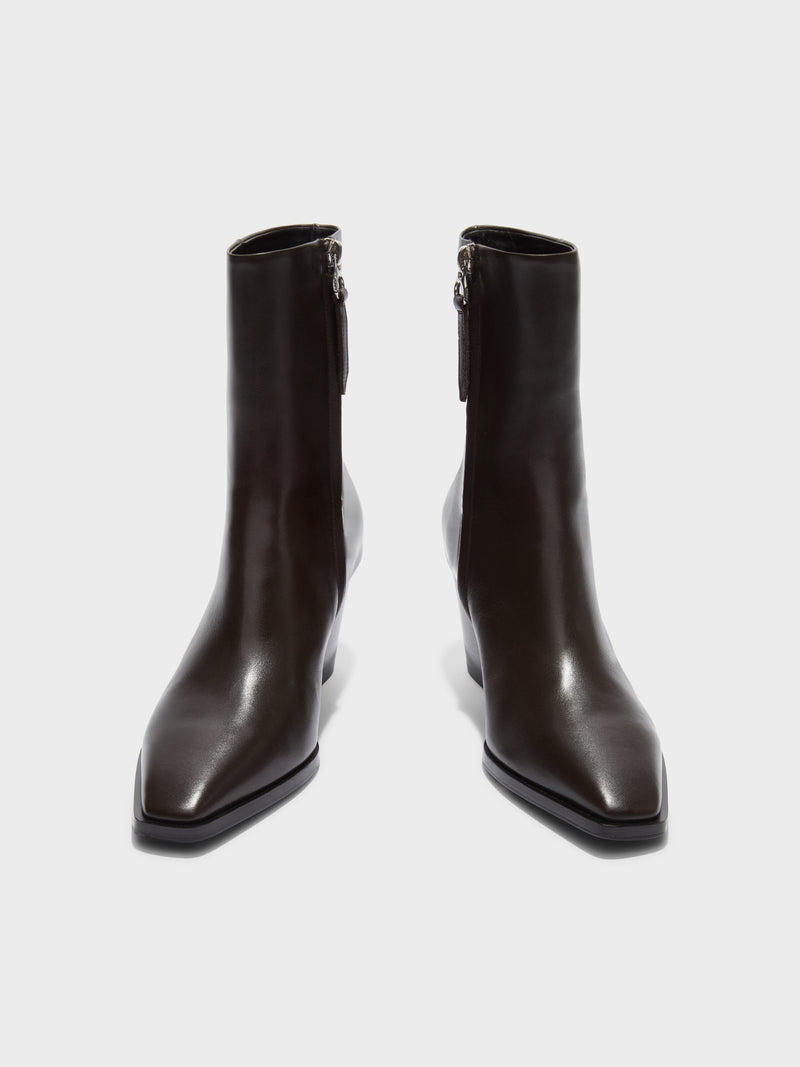Hedvig Cowboy Ankle Boots