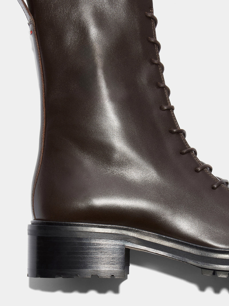 Isa Lace-Up Ankle Boots