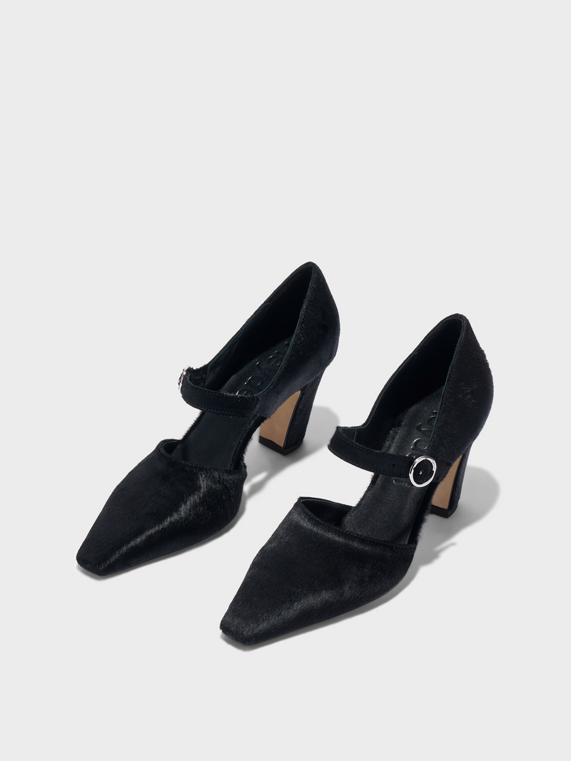 Isidora Pony Hair Pumps