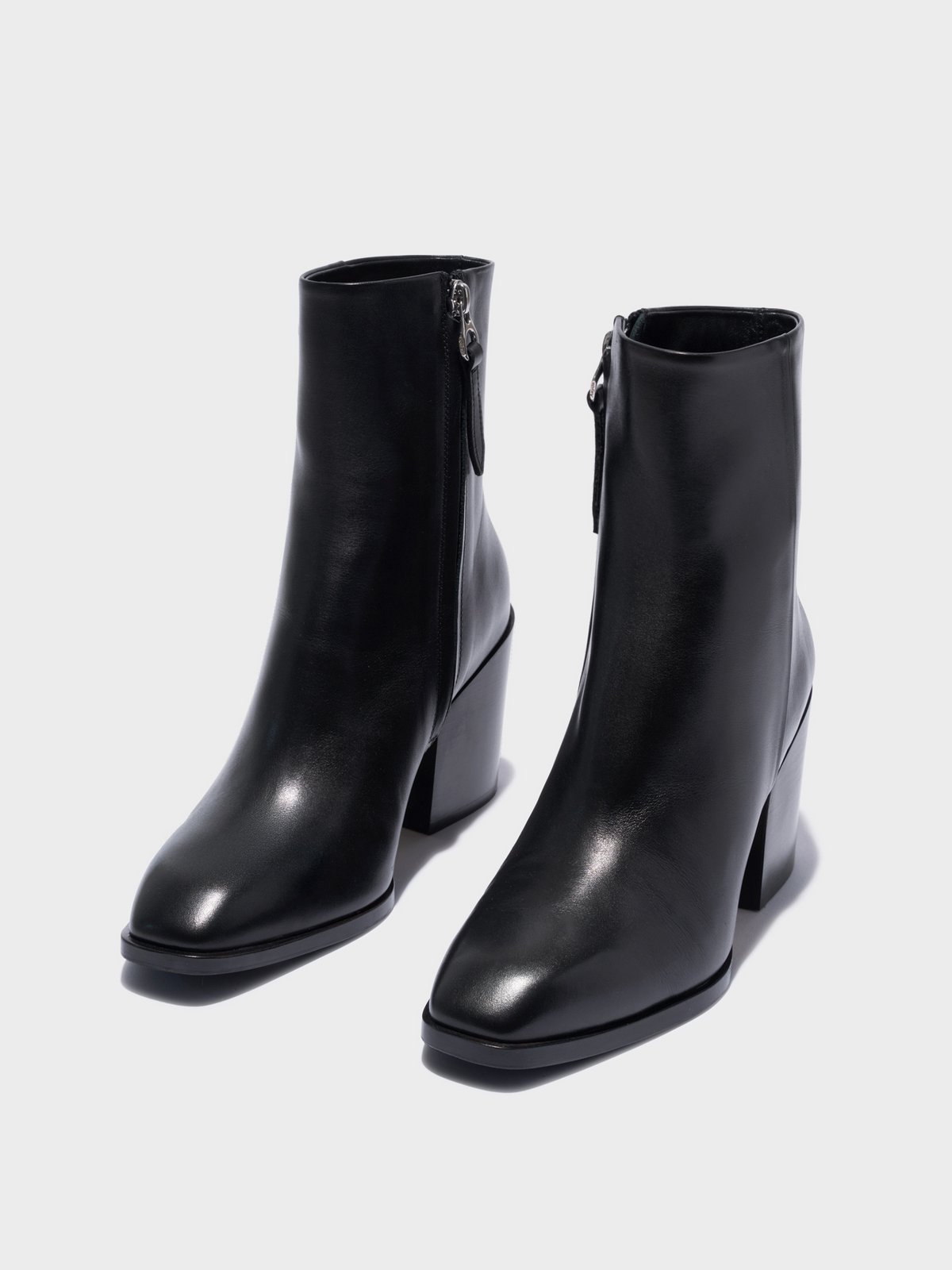 Leandra Leather Ankle Boots