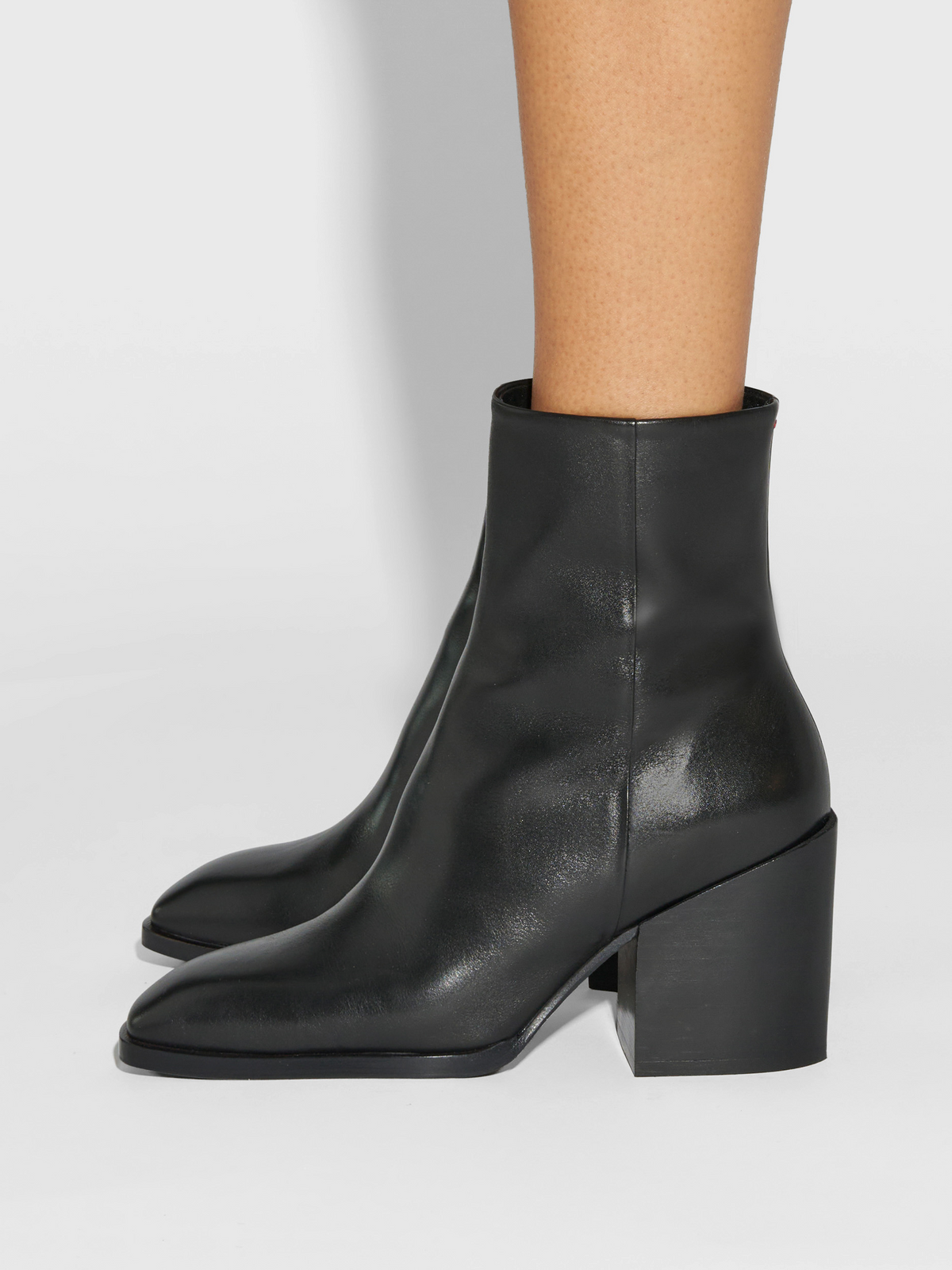 Leandra Leather Ankle Boots