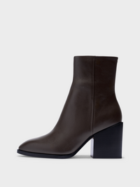 Leandra Leather Ankle Boots