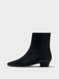 Lilia Pony Hair Ankle Boots