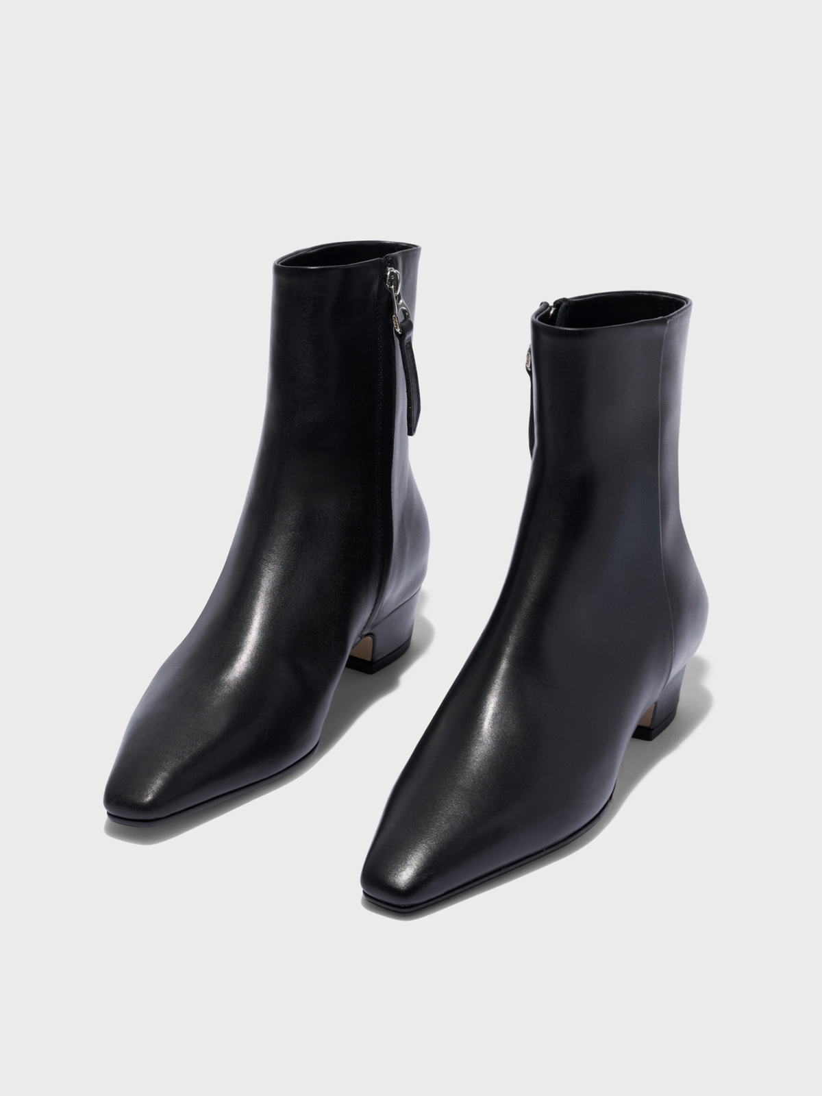 Lilia Leather Ankle Boots
