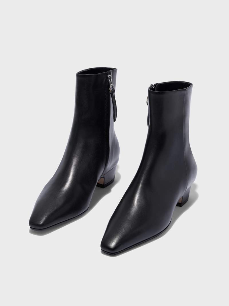 Lilia Leather Ankle Boots