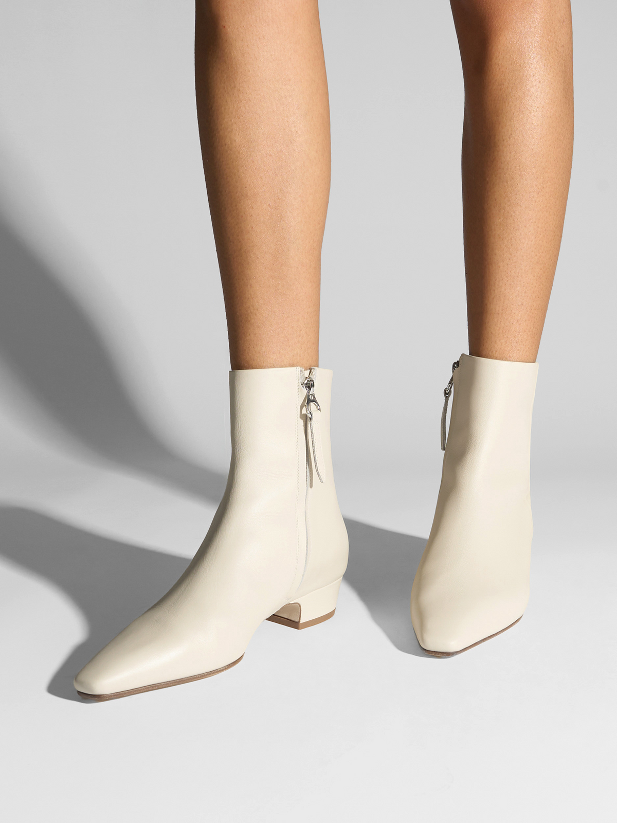 Lilia Leather Ankle Boots