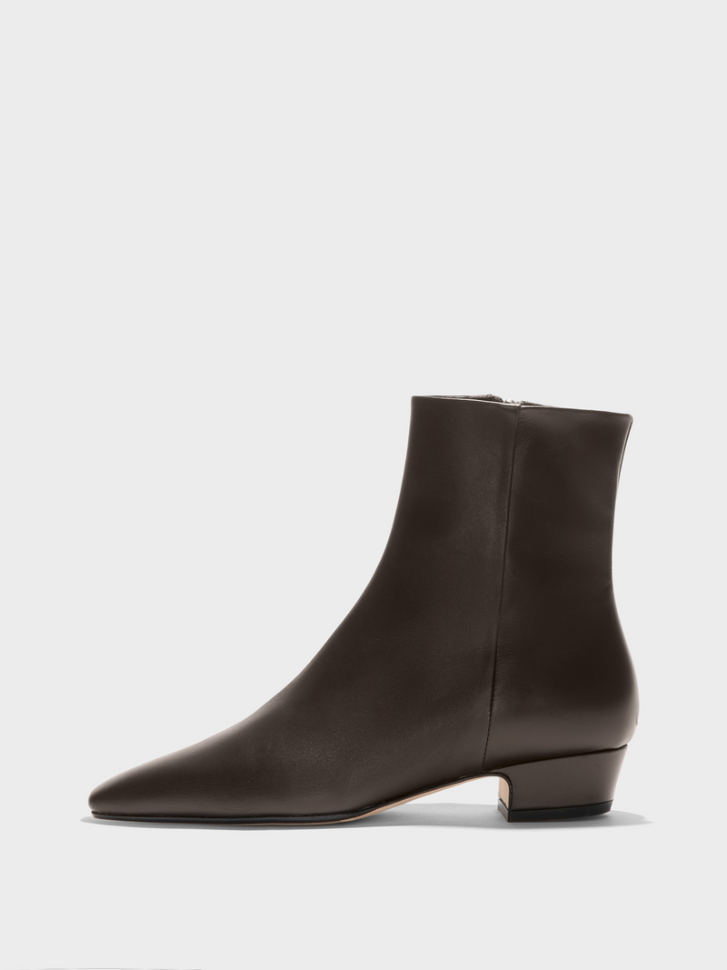 Lilia Leather Ankle Boots