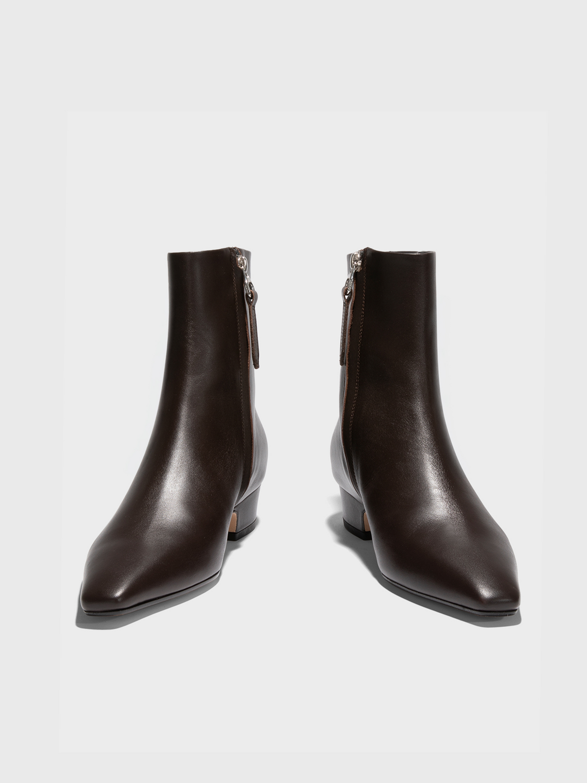 Lilia Leather Ankle Boots