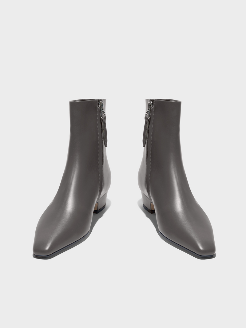 Lilia Leather Ankle Boots
