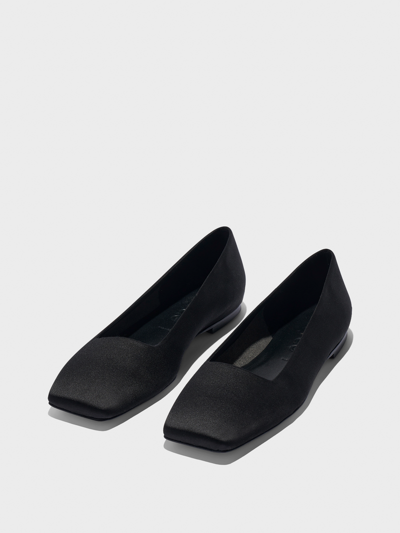 Matti Satin Flats