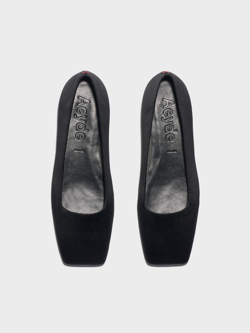 Matti Satin Flats