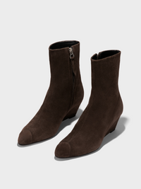 Mia Leather Ankle Boots