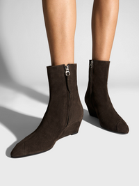 Mia Leather Ankle Boots