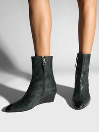 Mia Leather Ankle Boots