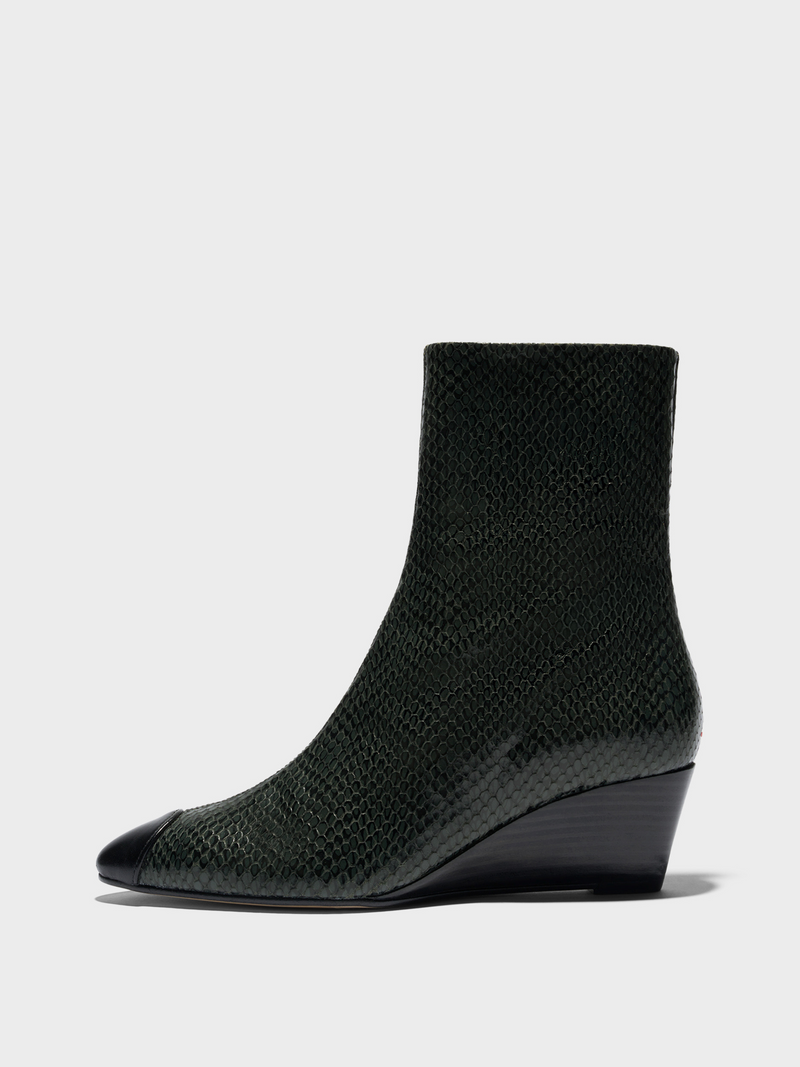 Mia Leather Ankle Boots