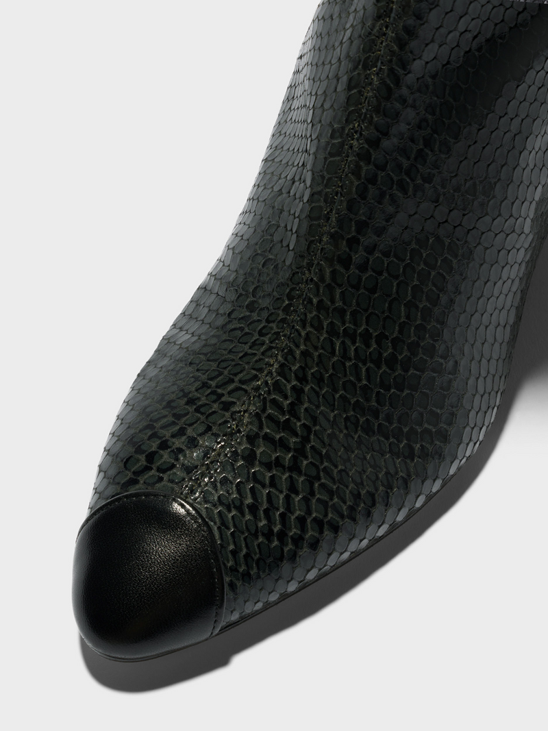 Mia Leather Ankle Boots