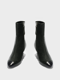 Mia Leather Ankle Boots